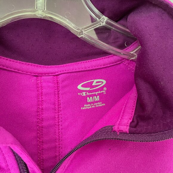 Champion 1/4 Zip Athletic Shirt, Size M - Picture 4 of 4